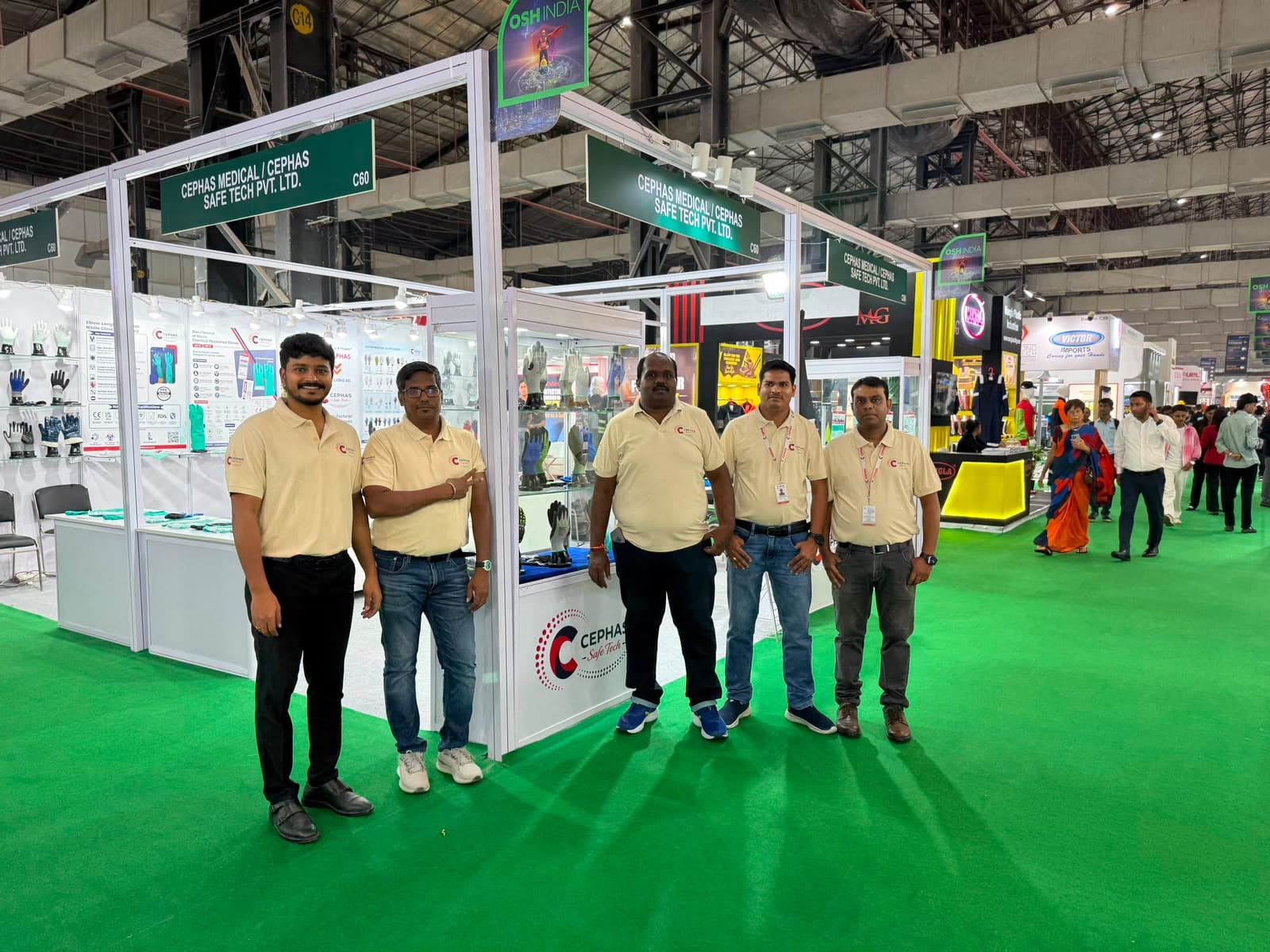 OSH India 2026 - Cephas Safe Tech Stall