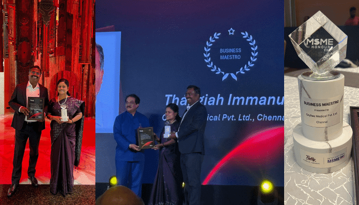 Business Maestro Award in MSME