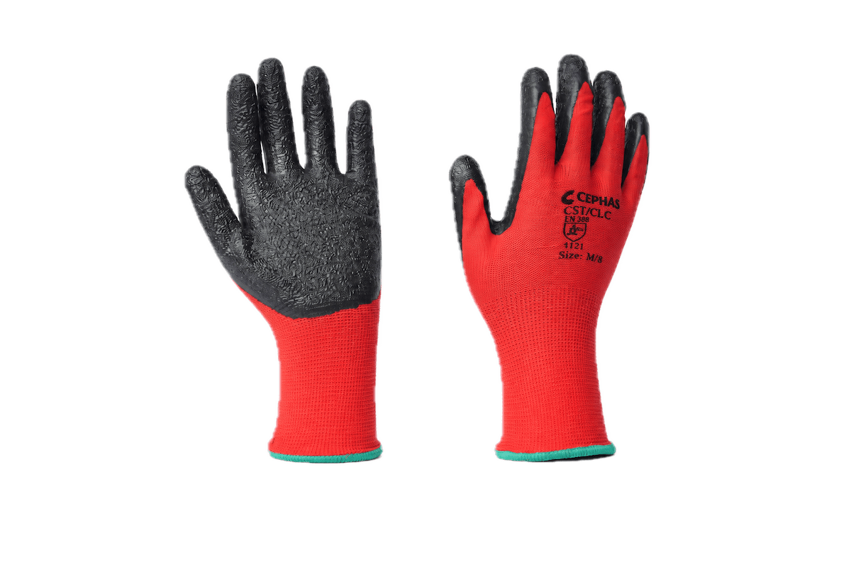 CST CLC — Crinkle Latex Coated Red